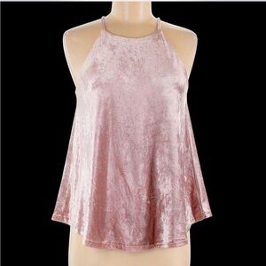 Moa Moa Pink Sleeveless Tank Top